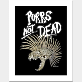 Cat's not dead Posters and Art